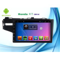 Система Android GPS-навигация Автомобильный DVD для Honda Fit 10.1-дюймовый емкостной экран с Bluetooth / TV / WiFi / USB